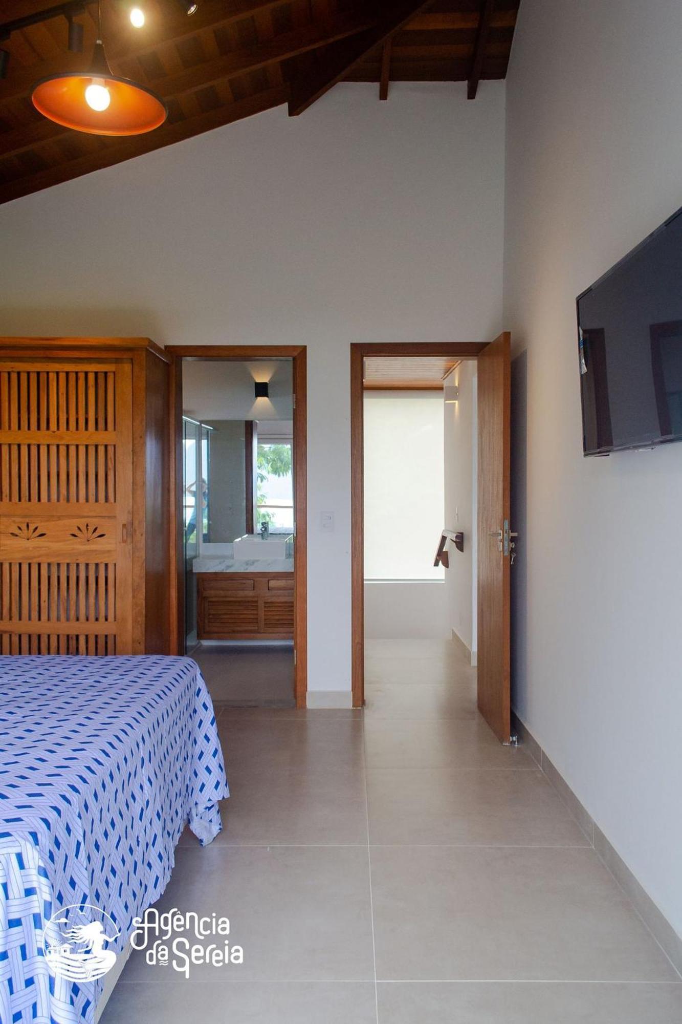 Linda Casa Com Vista Incrivel Em Condominio No Sul Da Ilha อิลญาเบลา ภายนอก รูปภาพ