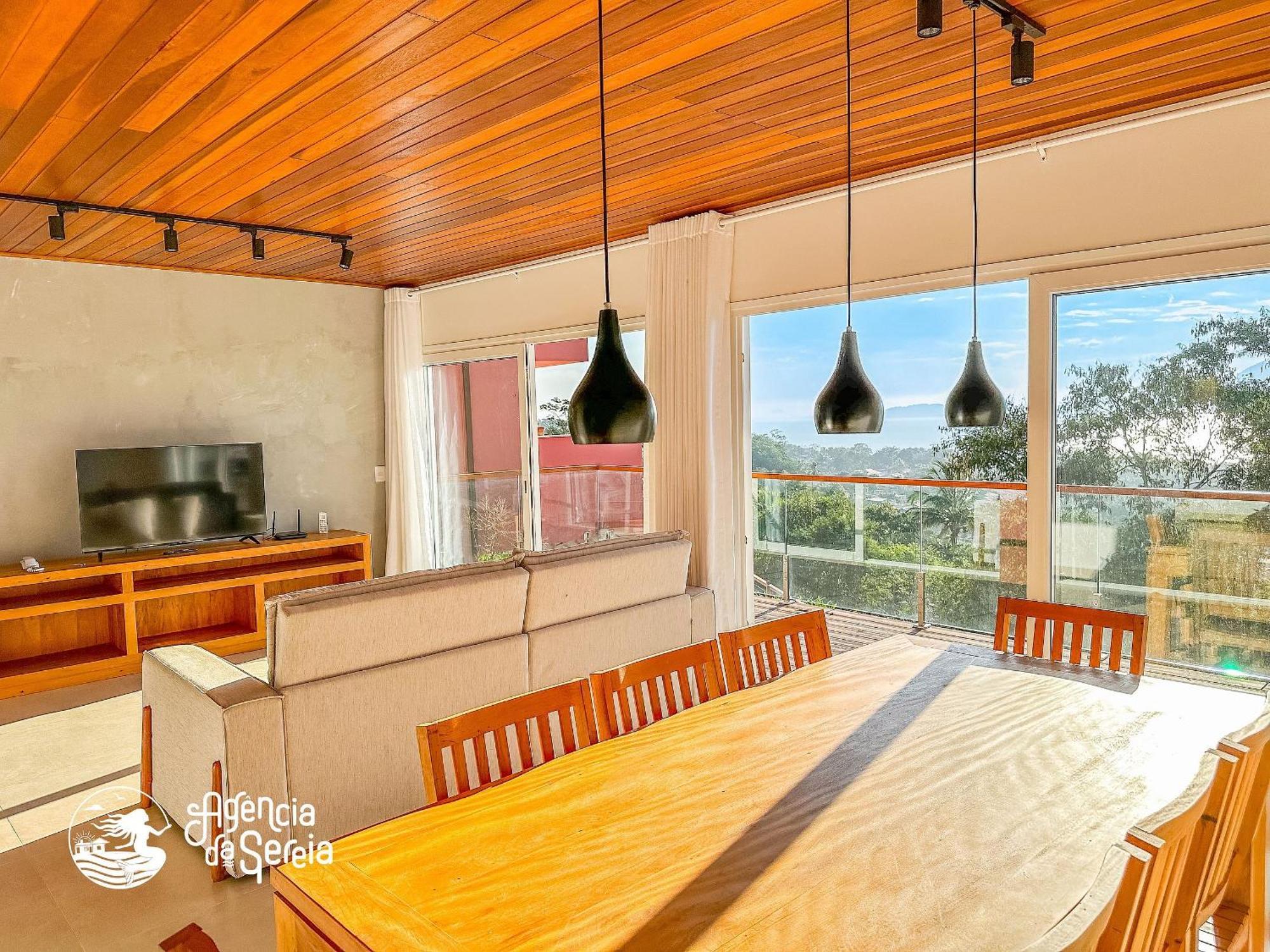 Linda Casa Com Vista Incrivel Em Condominio No Sul Da Ilha อิลญาเบลา ภายนอก รูปภาพ