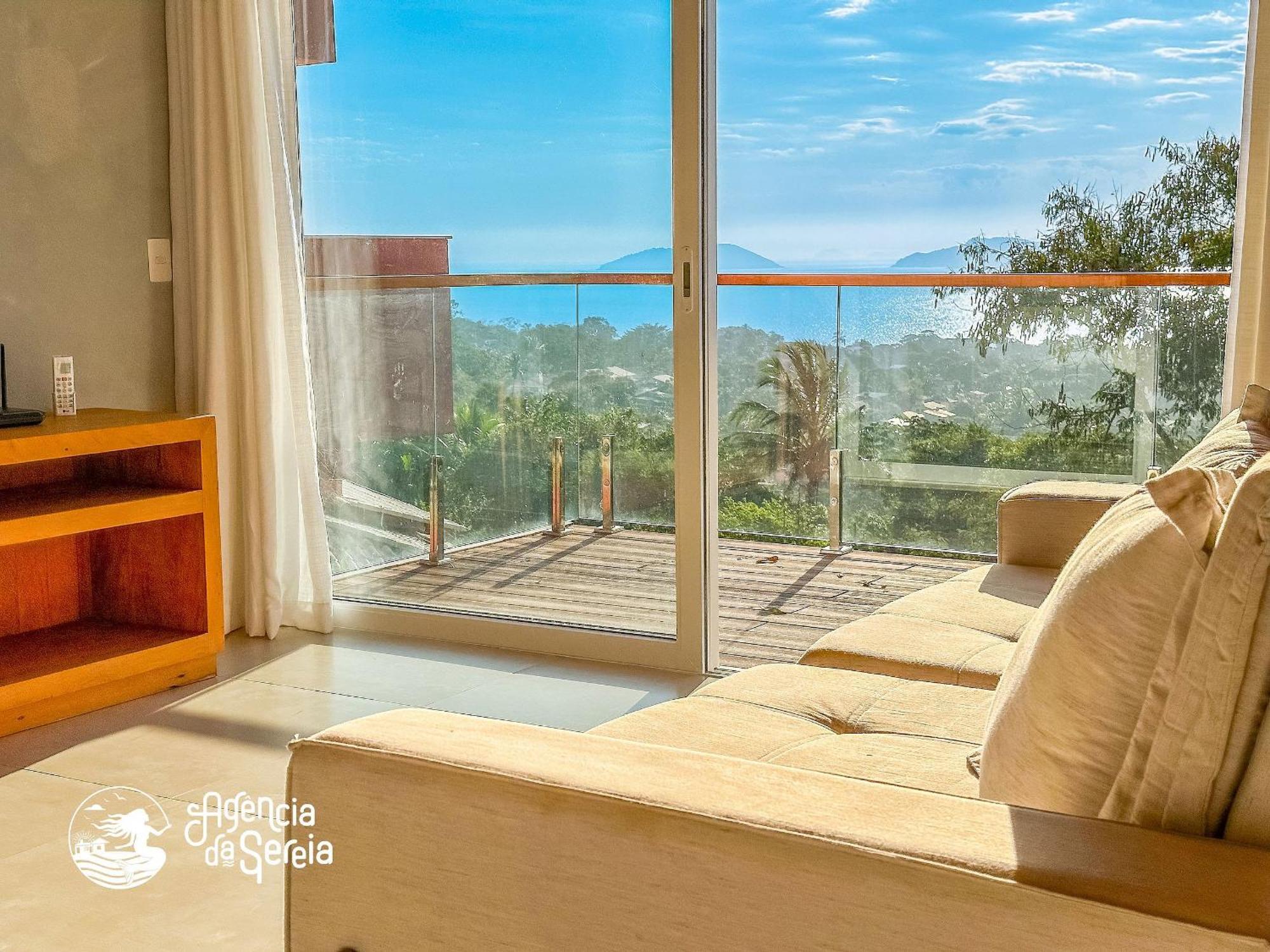 Linda Casa Com Vista Incrivel Em Condominio No Sul Da Ilha อิลญาเบลา ภายนอก รูปภาพ